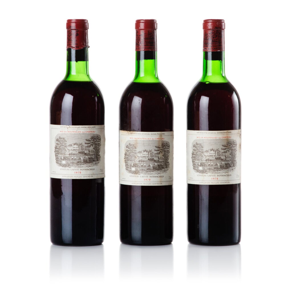 全螢幕檢視 - 查看1035Château Lafite 1972 (3 BT)的1