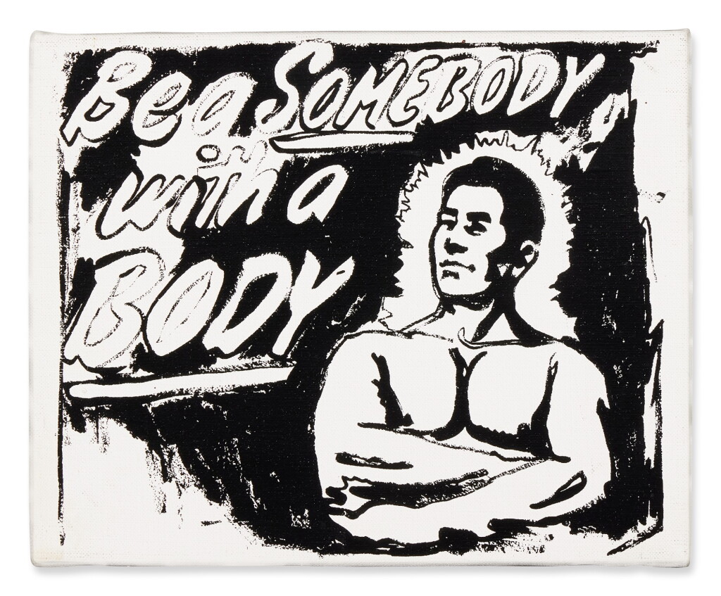 View full screen - View 1 of Lot 259. Be a Somebody with a Body.