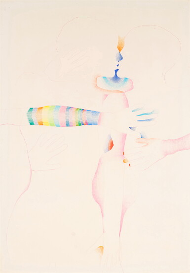 View full screen - View 1 of Lot 514. Untitled (Kiss).
