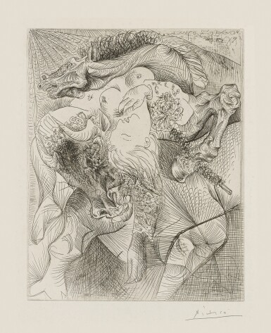 View full screen - View 1 of Lot 18. PABLO PICASSO | MARIE-THÉRÈSE EN FEMME TORERO (B. 220; BA. 426).