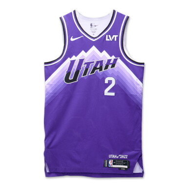 View full screen - View 1 of Lot 182. Collin Sexton Utah Jazz 2023-2024 In-Season Tournament Game Worn City Edition Jersey .