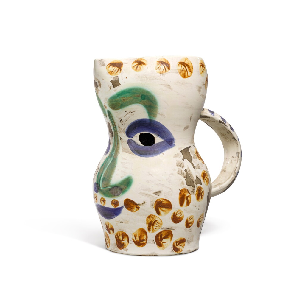 View full screen - View 1 of Lot 43. Visage aux points (A. R. 610).