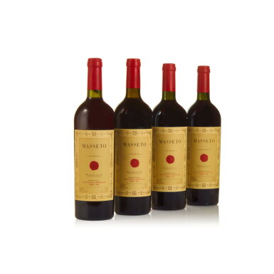 View full screen - View 1 of Lot 543. Masseto Tenuta Dell'Ornellaia "Vertical" (4 BT).