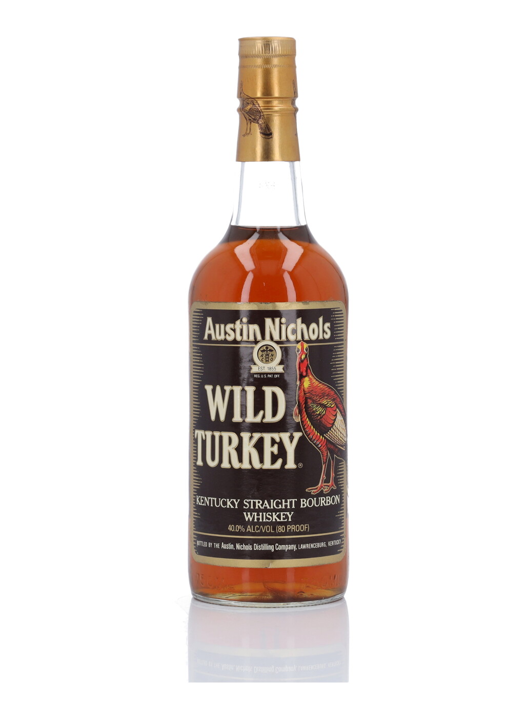 View full screen - View 1 of Lot 509. Wild Turkey Bourbon 80 Proof NV (1 Bottle 75cl).