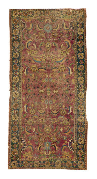 View full screen - View 1 of Lot 648. A Safavid Isfahan Carpet, Central Persia, 17th Century.