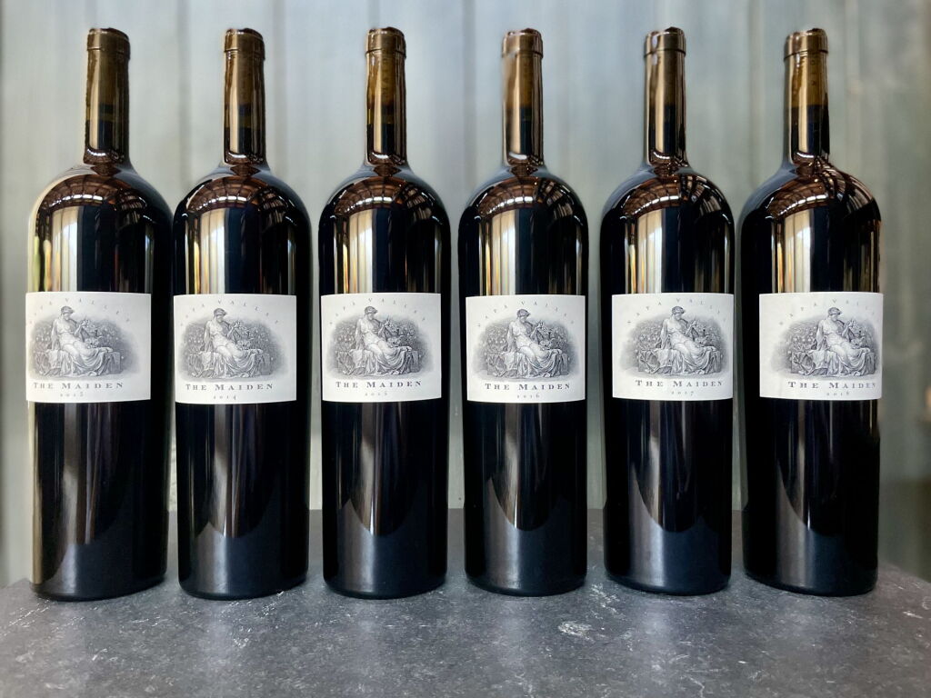View full screen - View 1 of Lot 67. Harlan Estate | The Maiden – A Rare Vertical in Magnums .