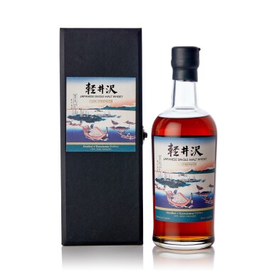 View full screen - View 1 of Lot 5076. 輕井澤 "冨嶽三十六景" 系列 Karuizawa 36 Views of Mount Fuji 15th Release 60.6 abv NV (1 BT70).