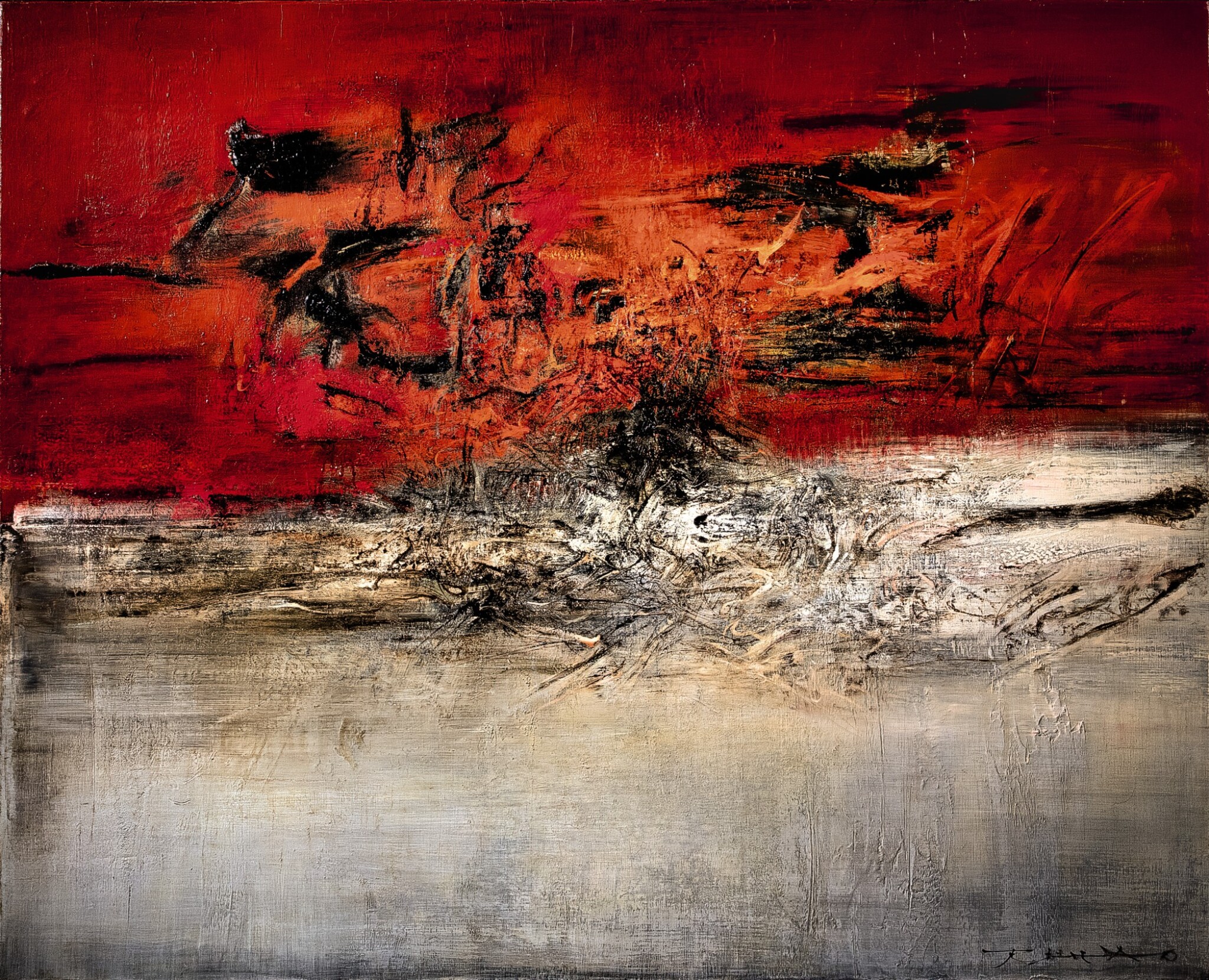 Zao Wou Ki 趙無極 13 02 62 Beyond Legends Modern Art Evening Sale Sotheby S Zao Wou Ki 趙無極 13 02 62 Beyond Legends Modern Art Evening Sale Sotheby S