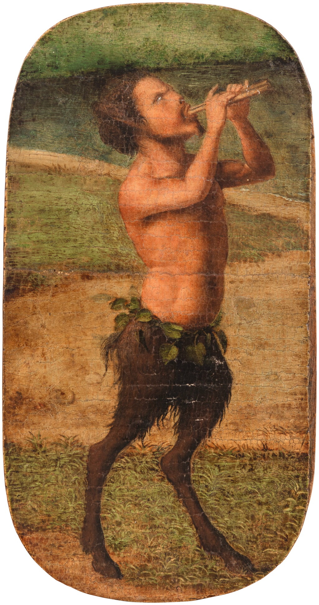 View full screen - View 1 of Lot 8. Fauna playing the Aulos.