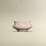 A ge-type 'lion-mask' incense burner, Late Ming dynasty | 明晚期 仿哥釉鋪首琴爐