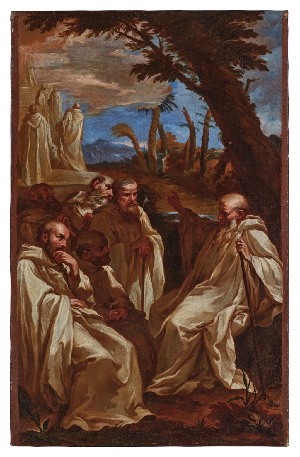 View full screen - View 1 of Lot 518. Vision of Saint Romauld.