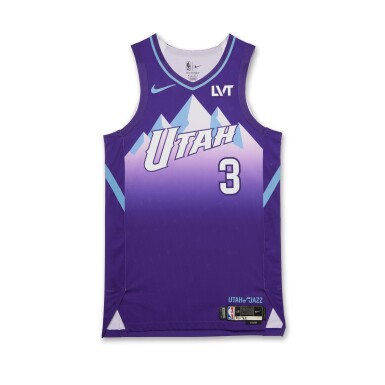 View full screen - View 1 of Lot 163. Keyonte George Utah Jazz 2024-2025 Game Worn City Edition Jersey | Matched to 2 Games.