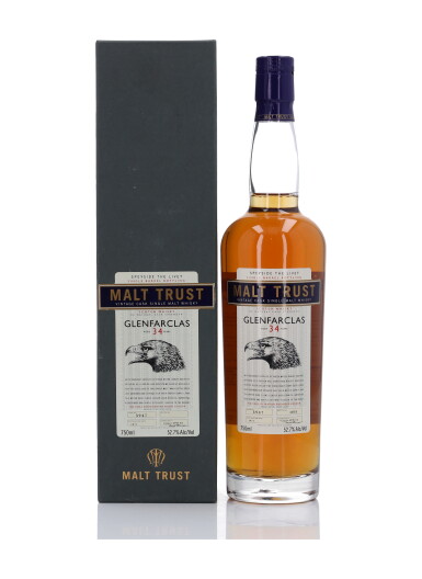 View full screen - View 1 of Lot 176. Glenfarclas Malt Trust 34 Year Old Cask #3947 52.7 abv 1971 (1 Bottle 75cl).
