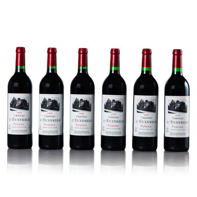 View full screen - View 1 of Lot 611. Château l'Evangile 2003 (12 BT).