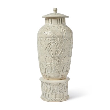 View full screen - View 1 of Lot 69. Original "Roach Vase" ceramic art .