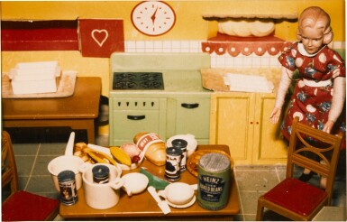 View full screen - View 1 of Lot 55. Blonde Woman Kitchen.