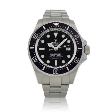 View full screen - View 1 of Lot 7. Deepsea Sea-Dweller, Ref. 116660 Stainless steel wristwatch with date and bracelet Circa 2012.