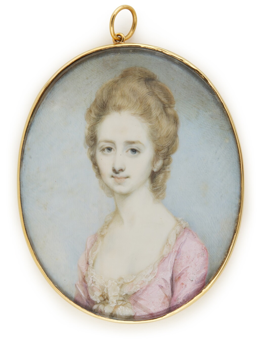 View full screen - View 1 of Lot 118. Portrait of a lady, called Lady Dorothy Frankland, circa 1775.
