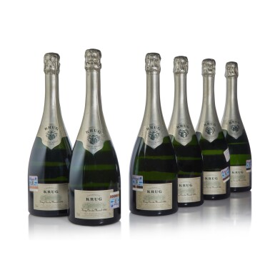 View full screen - View 1 of Lot 459. Krug, Clos du Mesnil 1996 (6 BT).