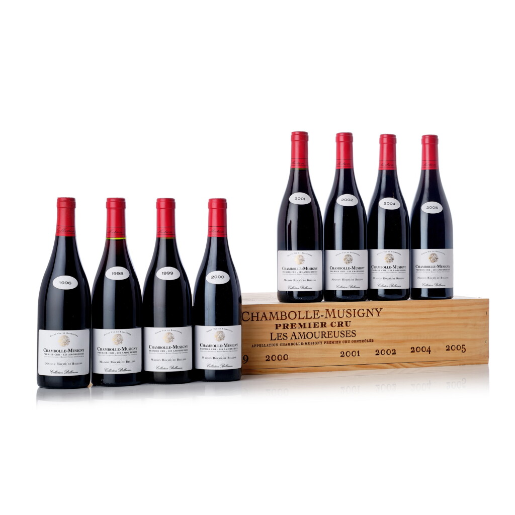 View full screen - View 1 of Lot 8171. Chambolle Musigny, Les Amoureuses "Vertical" Maison Roche de Bellene (8 BT).
