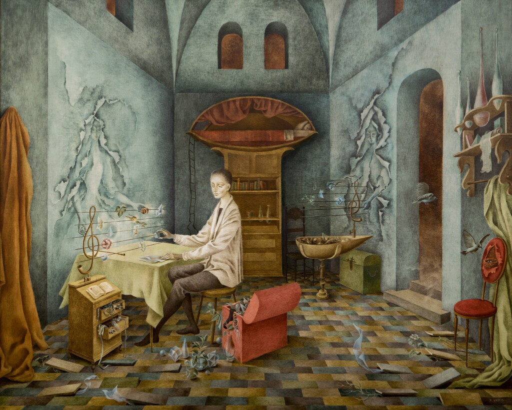View full screen - View 1 of Lot 1004. REMEDIOS VARO | ARMONÍA (AUTORRETRATO SUGERENTE) .