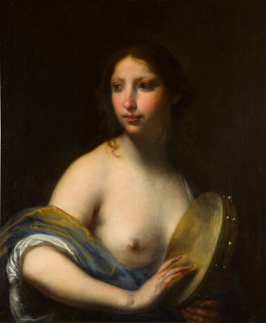 View full screen - View 1 of Lot 183. Lady with a tambourine, the Muse Erato.