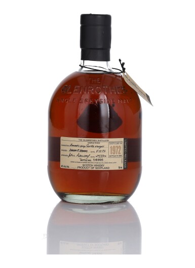 View full screen - View 1 of Lot 182. The Glenrothes Limited Release 43.0 abv 1972 (1 BT 75cl).
