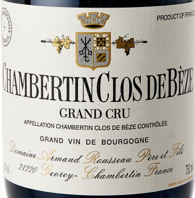 View full screen - View 1 of Lot 5088. Chambertin, Clos de Bèze 2011 Domaine Armand Rousseau (12 BT).