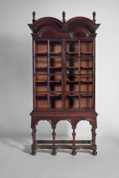 View full screen - View 1 of Lot 138. A William and Mary Oak China Display Cabinet, Circa 1700.