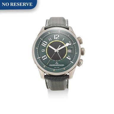 View full screen - View 1 of Lot 66. JAEGER-LECOULTRE | AMVOX1 ASTON MARTIN R-ALARM, REFERENCE 191.T.97, A LIMITED EDITION TITANIUM WRISTWATCH WITH ALARM AND DATE, CIRCA 2004.