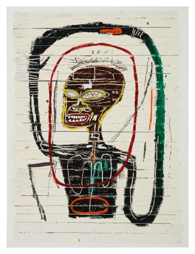 View full screen - View 1 of Lot 62. JEAN-MICHEL BASQUIAT | FLEXIBLE.