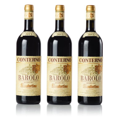 View full screen - View 1 of Lot 38. Barolo Riserva, Monfortino 2013 Giacomo Conterno (3 BT).