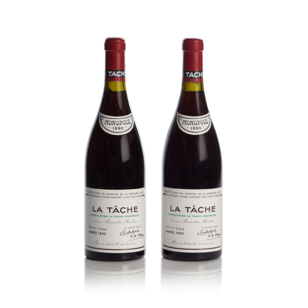 View full screen - View 1 of Lot 2. La Tâche 1990 Domaine de la Romanée-Conti (2 BT).