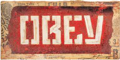 View full screen - View 1 of Lot 259. Obey.