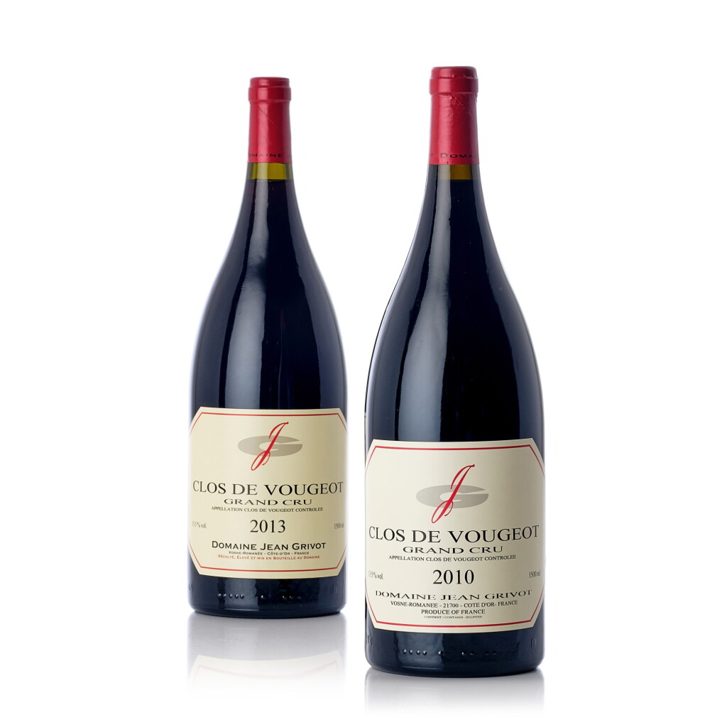 View full screen - View 1 of Lot 8133. Clos de Vougeot 2013 Jean Grivot (3 MAG).