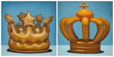 View full screen - View 1 of Lot 801. Sun Yitian 孫一鈿 | Pride and Prejudice (Diptych) 傲慢與偏見(雙聯作).