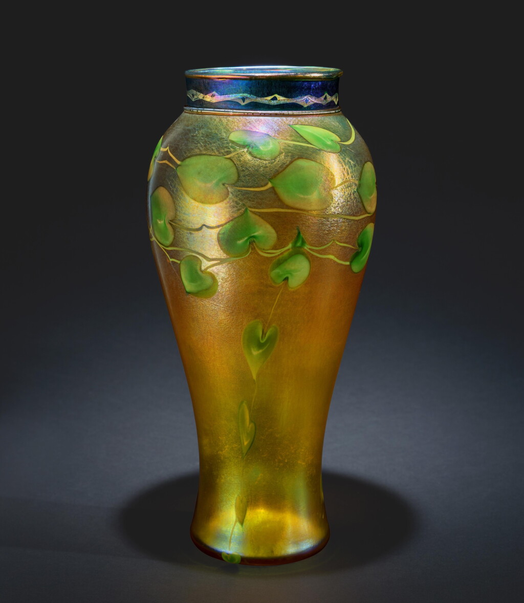 View full screen - View 1 of Lot 348. "Leaf and Vine" Byzantine Vase.