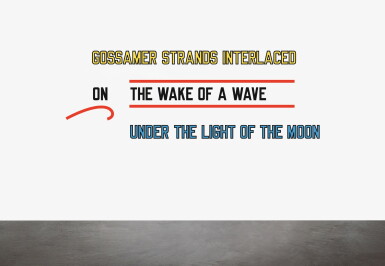 View full screen - View 1 of Lot 757. Gossamer Strands Interlaced, On the Wake of a Wave, Under the Light of the Moon.