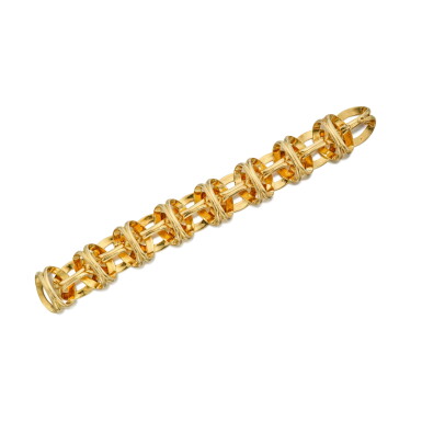 View full screen - View 1 of Lot 361. Gold Bracelet, France.