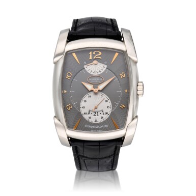 View full screen - View 1 of Lot 295. Reference Kalpa XL Hebdomadaire | A palladium wristwatch with date and 8 day power reserve indication, Circa 2010.