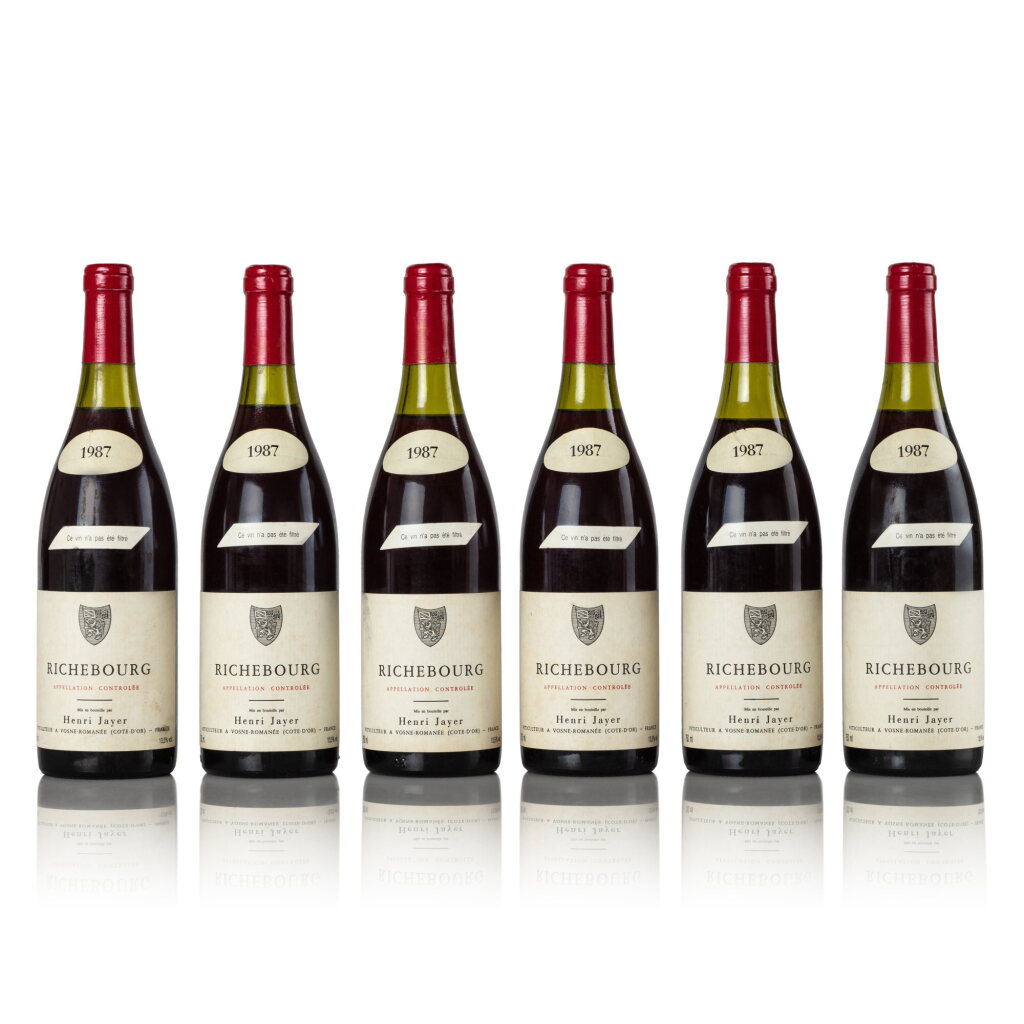 View full screen - View 1 of Lot 3012. Richebourg 1987 Henri Jayer (6 BT).