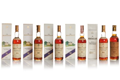 View full screen - View 1 of Lot 16. THE MACALLAN 18 YEAR OLD 43.0 ABV 1969 .