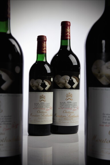 View full screen - View 1 of Lot 278. Château Mouton Rothschild 1986 (12 BT).