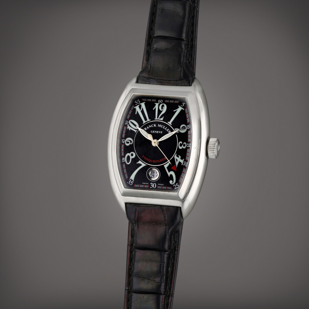 View full screen - View 1 of Lot 86. Reference Conquistador SC | A stainless steel automatic wristwatch with date, Circa 2000.