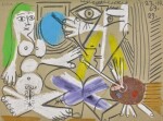 PABLO PICASSO | LE PEINTRE ET SON MODÈLE