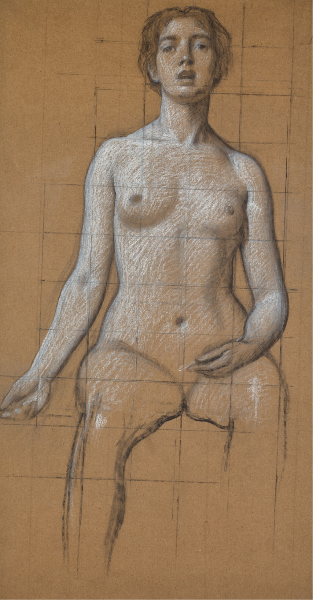 View full screen - View 1 of Lot 38. HERBERT JAMES DRAPER | Study for 'Song'.