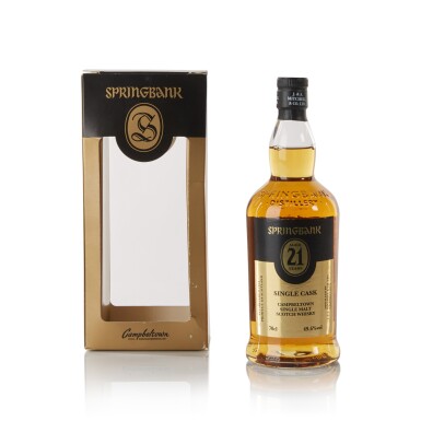 View full screen - View 1 of Lot 156. Springbank 21 Year Old 49.6 abv NV .