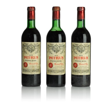View full screen - View 1 of Lot 56. Petrus 1970 (6 BT).
