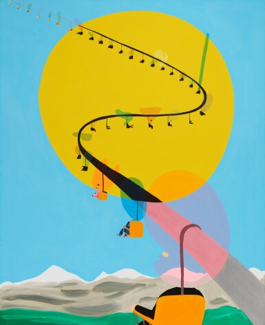View full screen - View 1 of Lot 1101. Peter McDonald 彼得・麥當勞 | Chairlift 纜車.