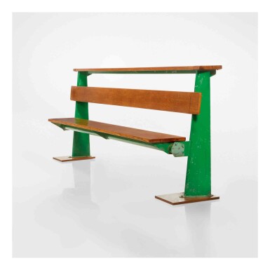 View full screen - View 1 of Lot 360. Auditorium Bench.